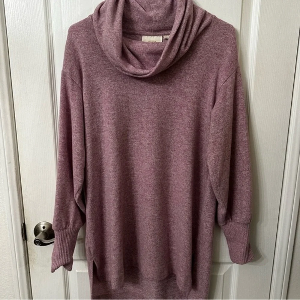 Maeve by Anthropologie knit cowl neck tunic sweater, size xsmall.